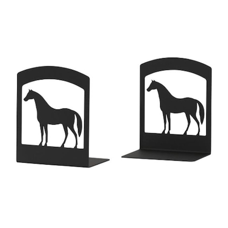 Village Wrought Iron BE-68 Horse Bookends